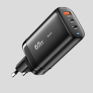 Essager 65W GaN USB-C Fast Charger – PD 3.0 & PPS Wall Charger for Laptops, Smartphones and Tablets