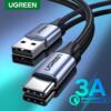 UGREEN 3A USB Type-C Fast Charging Cable – USB-C Data Sync Cable