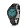 Sophisticated Quartz Wood Watch by BOBO BIRD Blue Dial Charm