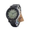 Stylish Wooden Watch for Men by BOBO BIRD Eastern Urdu/Arabic Dial Design