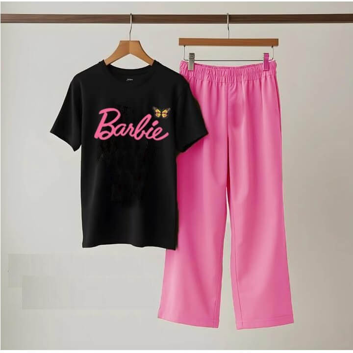 Ladies Cotton Printed Track Suit – Round Neck Activewear Outfit Ladies Cotton Printed Track Suit – Round Neck Activewear Outfit