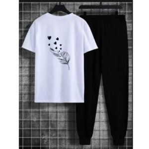Women's 2 Piece Cotton Tracksuit – Comfortable Gym and Lounge Wear