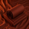High-Quality Wash and Wear Boski Unstitched Suit Fabric for Men - Amber Brunt