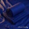 High-Quality Wash and Wear Boski Unstitched Suit Fabric for Men - Royal Blue