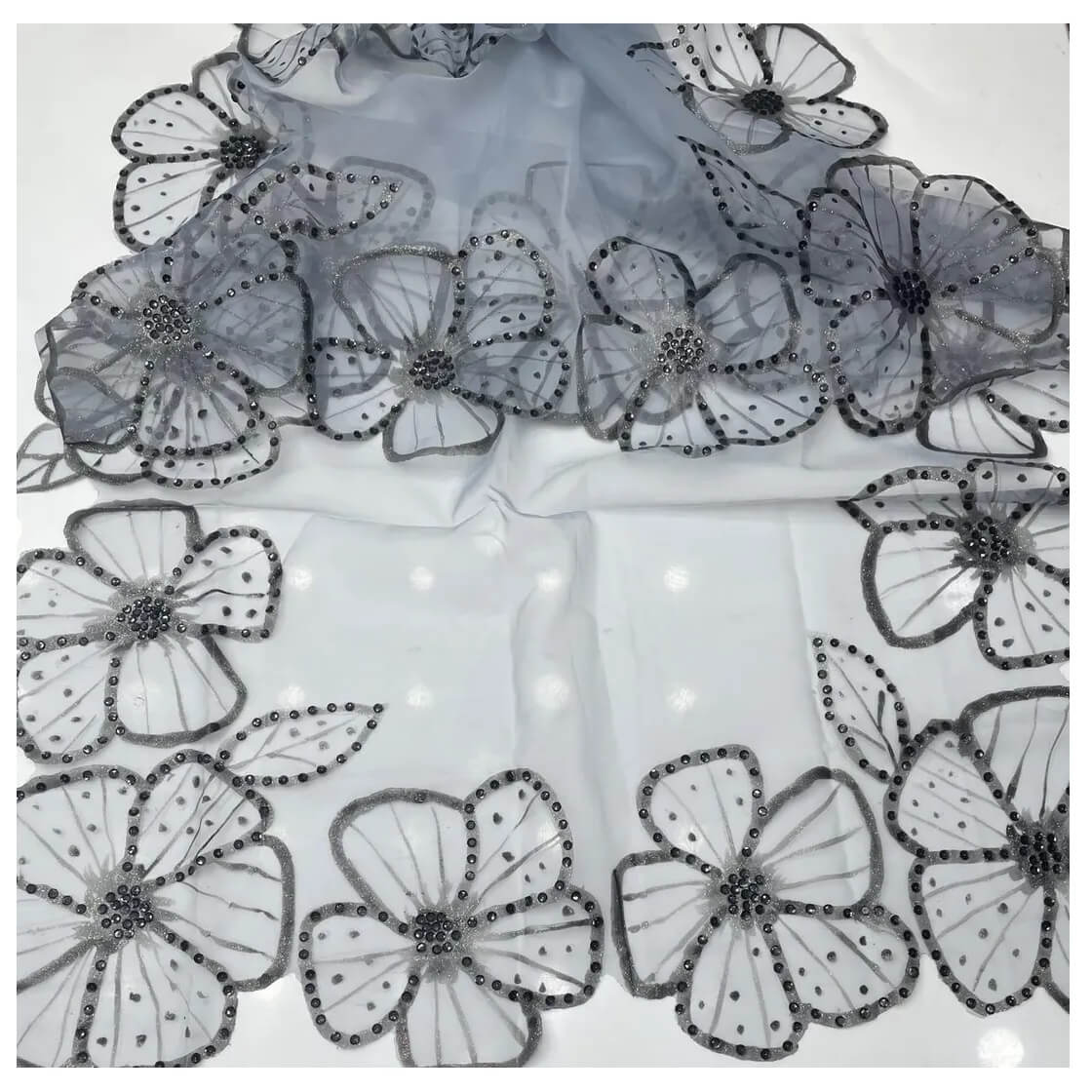 organza Dupatta grey1 (1)