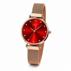 Elegant Magnet Buckle Luxury Watch Set Women’s Fashion Timepiece