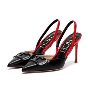 Elegant Women's Closed Toe High Heels 9cm Bridal Strappy Dress Shoes