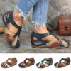 Women's Summer Sandals Lightweight Comfortable Beach and Travel Shoes
