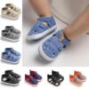 Canvas Baby Sneakers – Soft Sole First Walker Shoes for Boys and Girls 0–18 Months