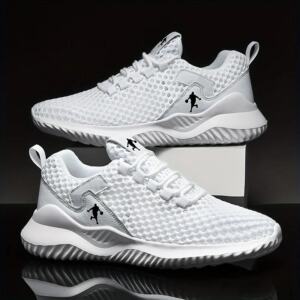 Men's Lightweight Mesh Sneakers – Comfortable Running and Walking Shoes