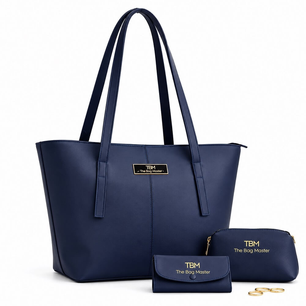 Modern Women's Premium Tote Bag Elegant 3 Piece Handbag Collection Modern Women's Premium Tote Bag Elegant 3 Piece Handbag Collection