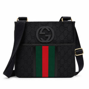 Premium Black PU Leather Sling Bag for Women