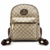 Stylish Brown PU Leather Travel and Casual Backpack