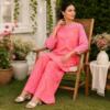 Premium AirJet Digital Printed Lawn Shirt Trouser Set Women's Unstitched Summer Wear