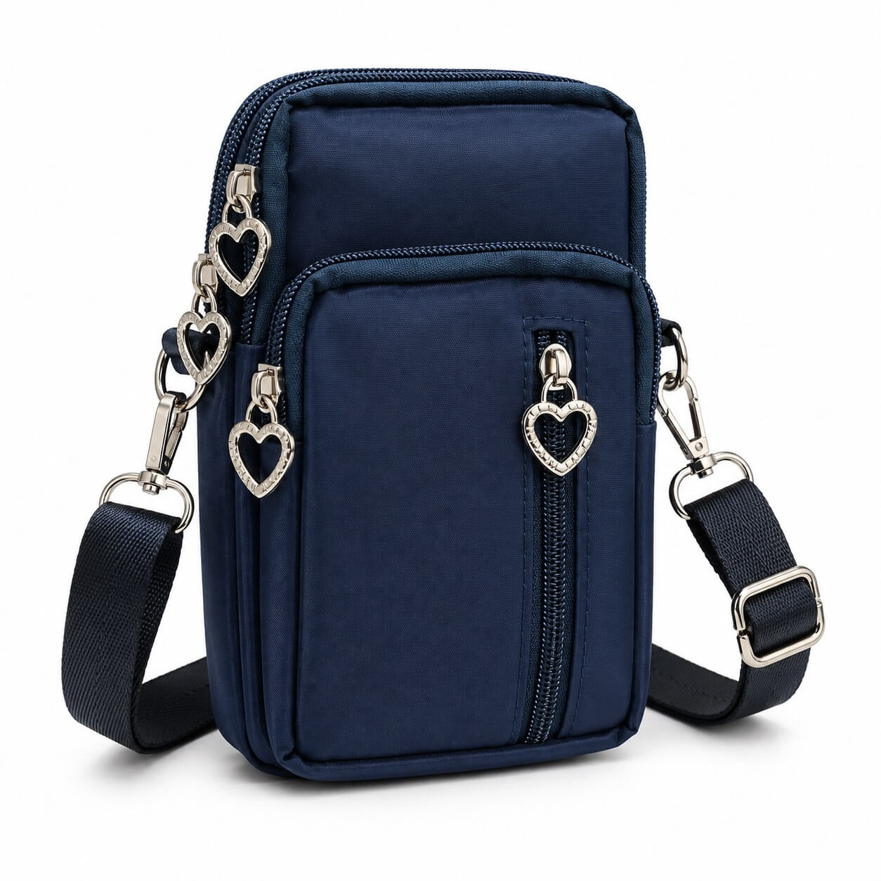 Women's Nylon Crossbody Bag Multi Pocket Adjustable Shoulder Purse Women's Nylon Crossbody Bag Multi Pocket Adjustable Shoulder Purse