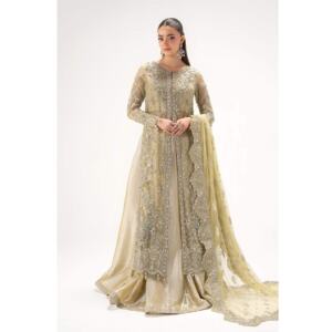 Maria B Serelia Luxury Embroidered Organza 3 Piece Suit